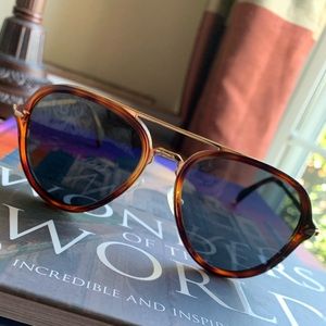 Celine 41374/S Aviator Dark Havana Sunglasses